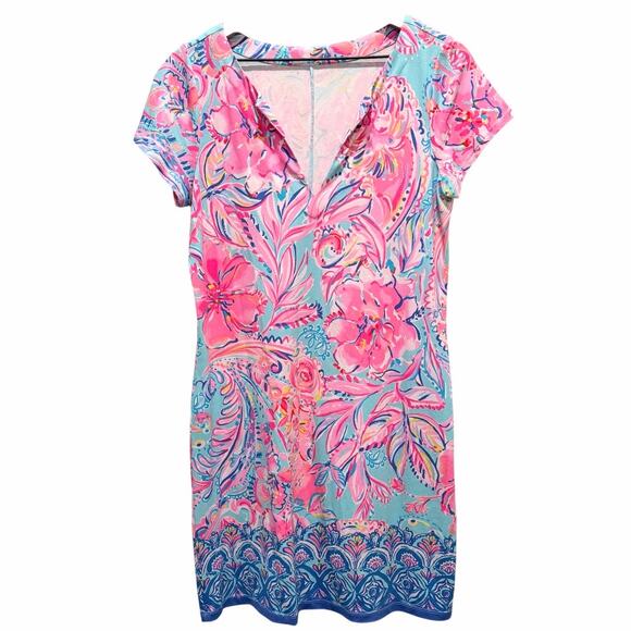 Lily Pulitzer UPF 50+ Sophiletta Short Sleeve Dress Size Medium - Picture 3 of 5